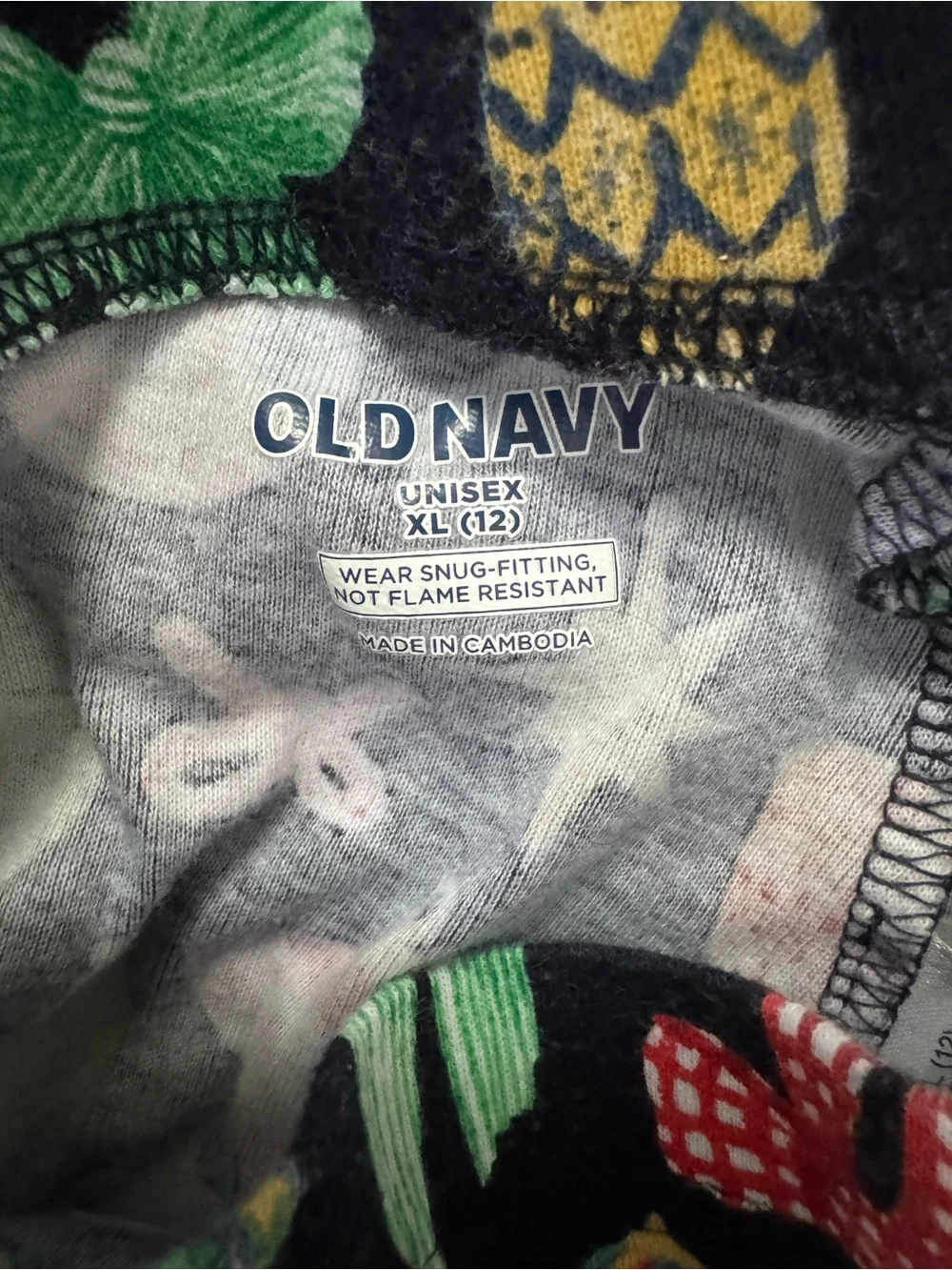 Old Navy Kids Holiday Ornament Pajamas